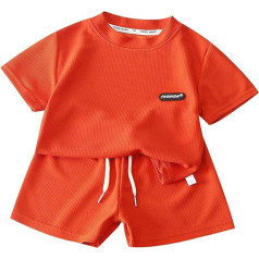 Vaikų Toddler Baby Boys Fixed Button Marškiniai kelnės rinkinys atsitiktinis vaikų drabužiai (2-13 metų) vasaros Tops + šortai džentelmenas kostiumai drabužių rinkiniai mergaitėms ir drabužių komplektai