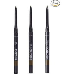3 Stück Micro Fine Brow Druckbleistift BRUNETTE ersetzt Glimmerstick für Augenbrauen, kein Nachspitzen durch Avon.