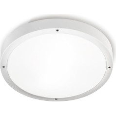 Basic Sensor Plafón de Techo o Aplique Pared para Exterior Sensor Crepuscular de Movimiento. Luz LED Cálida IP65