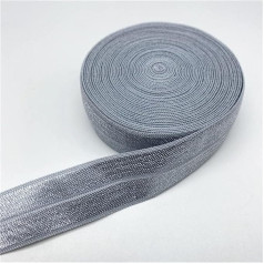 10/15/20/25mm blizgus elastingas traukimas siuvimo nėrinių apdaila juosmens juosta drabužių priedai