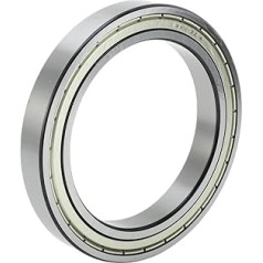 X AUTOHAUX 6921ZZ Rillenkugellager, P0, 105 x 145 x 20 mm, geschmiert, doppelte Metalldichtung, silberfarben, für Roller, Skateboard-Rad