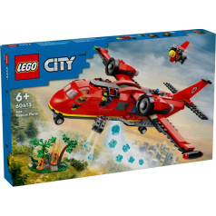 Lego Miesto plytos 60413 ugniagesių gelbėtojų gelbėjimo lėktuvas