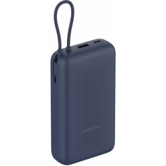 Maitinimo bankas 33w 20000mah mėlynas