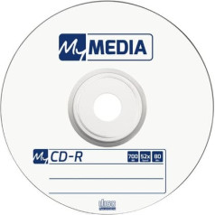 Cd-R my media 700mb wrap (10 verpstukų)