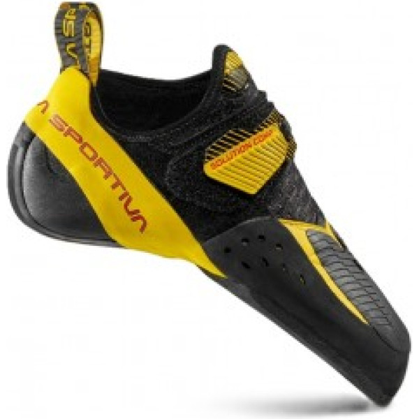 Klinšu kurpes SOLUTION COMP 39.5 Black/Yellow