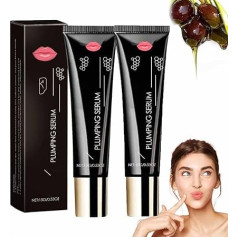 Plumpify Aufpolsterndes Serumöl,Plumpify Lippenöl,Lippenverstärkendes Serum,Verstärkender und Reparierender Plump-Effekt,Feuchtigkeitsspendendend,Nicht Klebend