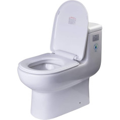 EAGO R-351SEAT atsarginis TB351 tualeto sėdynė su švelniu uždarymu