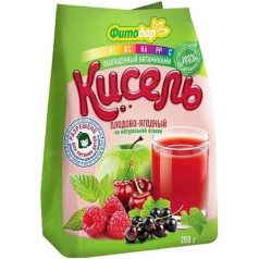 FitoDar Kissel Berries Vaisių šalto lukštenimo milteliai 200 g