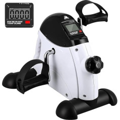 EVOLAND Treniruoklis Mini Fitness Bike Reabilitacijos pedalų treniruoklis Rankų ir kojų treniruoklis su LCD ekranu, namų treniruoklis Fitneso įrenginys namų biurui