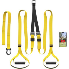 FITKIT kūno svorio treniruoklių rinkinys, namų pasipriešinimo treniruoklių dirželiai, skirti viso kūno treniruotėms