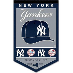 NY Yankees paveldas Istorija Banner Pennant