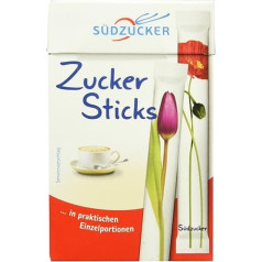 Südzucker Cukraus lazdelės, 50 lazdelių, 250 g