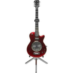 Metalinis stalinis laikrodis RED LES PAUL GUITAR