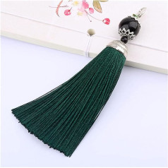 Šilko kutai, mini kutai 10 vienetų 11 cm karoliukų šilko kutai kutai Siuvimas Bang Tassel Trim raktas kutai DIY puošmenos Užuolaidų priedai dalys (spalva : 13 spalva, dydis : 10 vienetų)