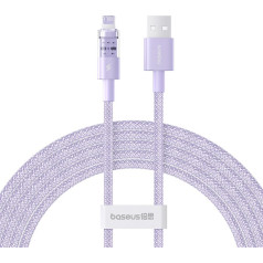 Gem kabelis 2.4a 2 m (violetinis)
