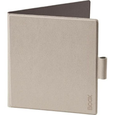 Magnetinis dėklas boox go color 7 / boox go 7 / boox go color 7 (gen ii) / boox page su rašiklio laikikliu, smėlio spalvos