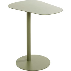 HAKU Möbel Beistelltisch, Metall, grün, T 38 x B 53 x H 60 cm