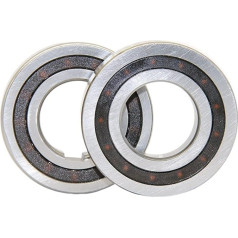 2 Stück CSK25/CSK25PP/6205 Lager 25 x 52 x 15 mm Einweglager mit Nut, Klemmrad, Rücklaufsperre Autozubehör(CSK25 be rakto)