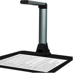 Savornest dokumentų skeneris: USB OCR dokumentų kamera daugiakalbė HD A4 formato nešiojamoji mokykloms, biurams, internetiniam mokymui ir mokymuisi nuotoliniu būdu Tik Windows
