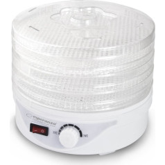 Grybų, daržovių ir vaisių džiovyklė délicatesse ekd003 (250 W; balta spalva)