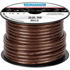 Automobilinis kabelis 6Ga OD8mm CU+AL 25m