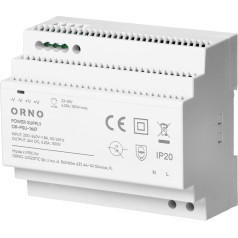 Maitinimo šaltinis, 24 VDC, 6,25 A, 150 W, 6 moduliai