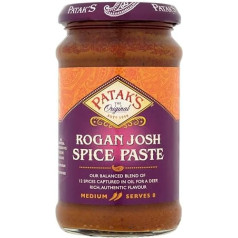 Rogan Josh kario pasta (pomidorų ir pipirų), Patak's 283 g