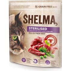 Shelma sausas maistas sterilizuotoms katėms. su jautiena 1,4 kg