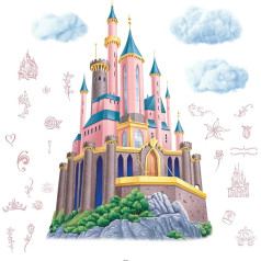 Perklijuojami lipdukai Disney Wish Asha et Valentino sa chèvre préférée,