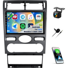 4G + 64G CAMECHO Android 13 automobilinis radijas 