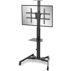 conecto® LM-FS02BT Profesionalus televizoriaus stovas plokščiaekraniams LCD LED plazminiams ekranams Reguliuojamas 37-70 colių (94-178 cm, didžiausia apkrova 50 kg) Max. VESA 600 x 400 mm, plienas, juodas