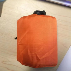 Lauko gyvenimas avarinis miegmaišis Šiltas šiltas šiltas vandeniui atsparus poliesterio filmas Avarinė antklodė Camping Survival Gear