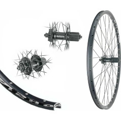 Galinis ratas 28 colių 29 colių 21-622 DH21 Disc Black Shimano M525 Disc Brake 6 skylių 8, -9, -10 ratai
