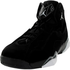 Nike Jordan Men's True Flight Black/White/Black/Cool Grey Krepšinio bateliai 10 Vyrų JAV