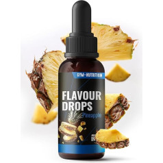 Aromato lašai, be kalorijų, su dozavimo pipete, 50 ml, 