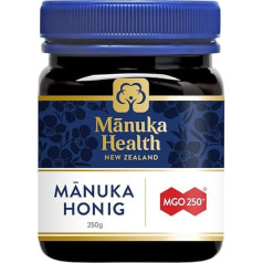 Manuka Health - Manuka medus MGO 250 + 250g - 100 % grynas iš Naujosios Zelandijos su sertifikuotu metilglioksalio kiekiu
