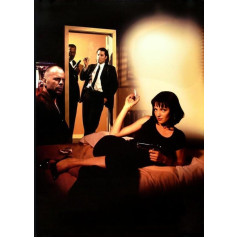 Dėlionė 2000 dalių Uma Thurman Klasikinis filmo plakatas suaugusiems Šeimos žaidimai Švietimo žaislai Xq425Zy 70x100CM