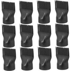 PACKOVE 15 Stück Haarstyling Spitzen Haartrockner Föhn Flach Thermokamm Düse Diffusor Haartrockner Aufsatz Haar Lockiges Haar Leichter Föhn Aufsatz Föhn Teil Kunststoff