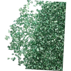 Happyyami 1Tasche DIY Nagelkunst Glitzernde Glasdekoration Unregelmäßige Glasstücke Für Epoxidharz Nageldesign Bastelprojekte Geschenkideen Für Handwerksarbeiten