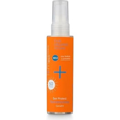 i+m® Sun Protect SPF 50 vandeniui atsparus ekologiškas veido kremas nuo saulės su bisabololiu ir vitaminu E, mineraliniu cinku, apsaugančiu nuo UV spindulių, veganiška natūrali kosmetika 50 ml
