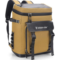 Vogshow Kühlrucksack 30L Kühltasche Gross Kühlbox Wasserdicht Picknickrucksack Auslaufsicher Thermotasche Isoliertasche Multifunktionaler Rucksäcke für Camping, Outdoor, BBQ, Reisen, Angeln, Strand