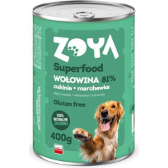 Zoya jautiena - supermaistas - šlapias maistas šunims - 400g