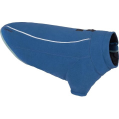 RUFFWEAR Climate Changer Fleece Dog Jacket, X-Small šuns paltas su užtrauktuku, aukščiausios kokybės šilta liemenė šunims, skirta vedžioti šunis ir bėgioti lauke, šunų aksesuarai visiems metų laikams, XS, Blue Jay