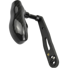 SPORTARC DIY anglies pluošto T formos žvejybos ritės rankena Anglies pluošto žvejybos ritės rankena ir patogi rankena 120mm/130mm ilgio