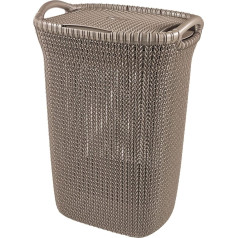 Lininė / skalbinių krepšys Knit 57L brown