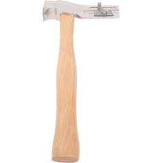 MWT 005 MH 17oz Daugiafunkcinis magnetinis stogo dangos kirvis Magnetinis stogo dangos plaktukas, anglinio plieno čerpių plaktukas su medine rankena, skirtas stogo remontui, greitam įrengimui