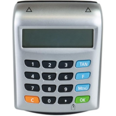 Digipass 836 chipTAN Išmanusis TAN generatorius internetinei bankininkystei HHD v1.4 | Volksbank, Sparkasse, Raiffeisenbank ir DKB (DKB tik su mokama Girocard kortele)