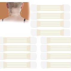 40 Stück Onconsumerface Unsichtbares Facelift-Klebeband for Den Hals, Elesticaco-Klebeband for Unsichtbaren Anheben Hinter Dem Hals for Frauen, Sofortiges Anheben Und Festigen, Unsichtbare(80PC,Set A)