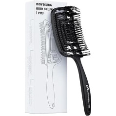 MOFEELING Haarbürste, Ultimate Detangler Hairbrush für Damen und Herren, für nasses und trockenes Haar, schnelles Trocknen und Formen, freundlicher und bequemer Griff für die Haut