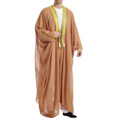 Musuly Vyriškas kaftanas - Tradicinis Thobe Abaya Djellaba